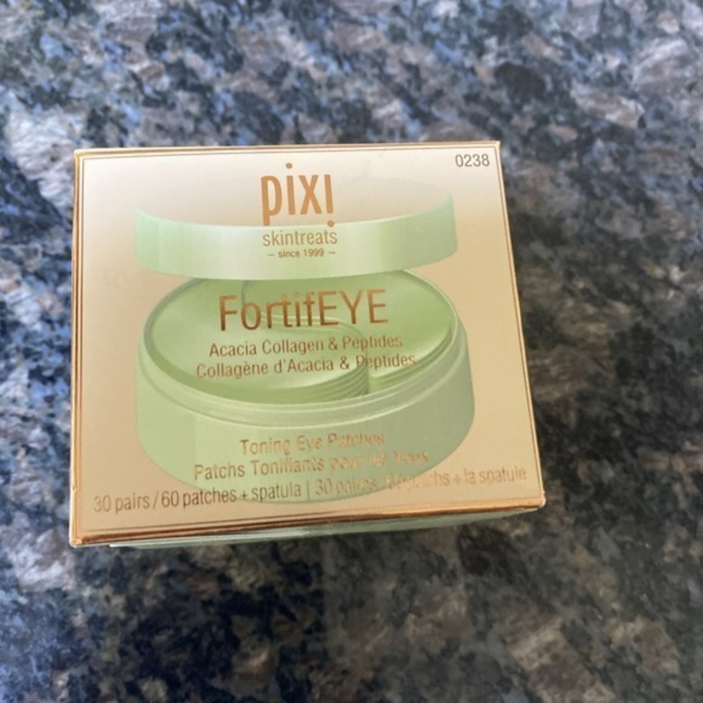 Pixi skintreats FortifEYE toning eye Collagen patch 30 pairs 60 patches NEW3517